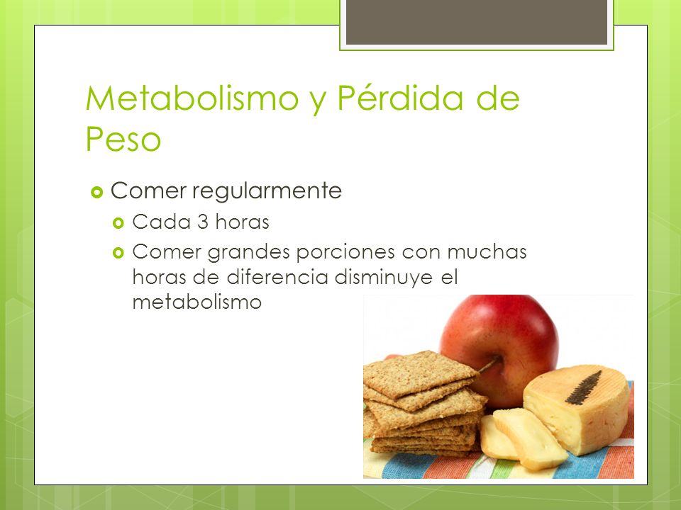 Horas 3 que cada comer